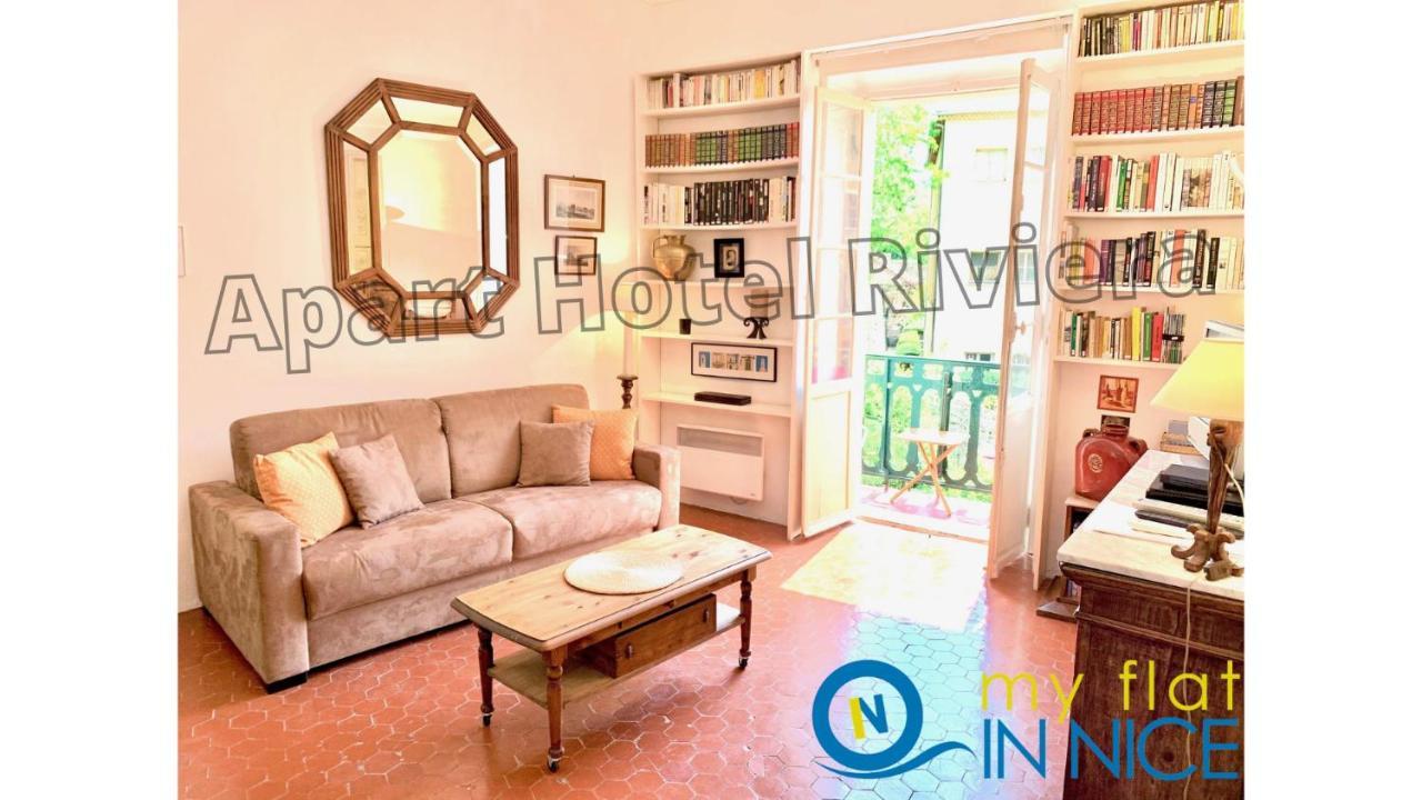 Aparthotel Riviera - Balcon Honore 1 - Old Town - 5 Mn Promenade Des Anglais Et Plage - Charme Absolu - Appartement 2 Pieces Avec Balcon Ac - Vue Mer Et Ville Nice Eksteriør billede