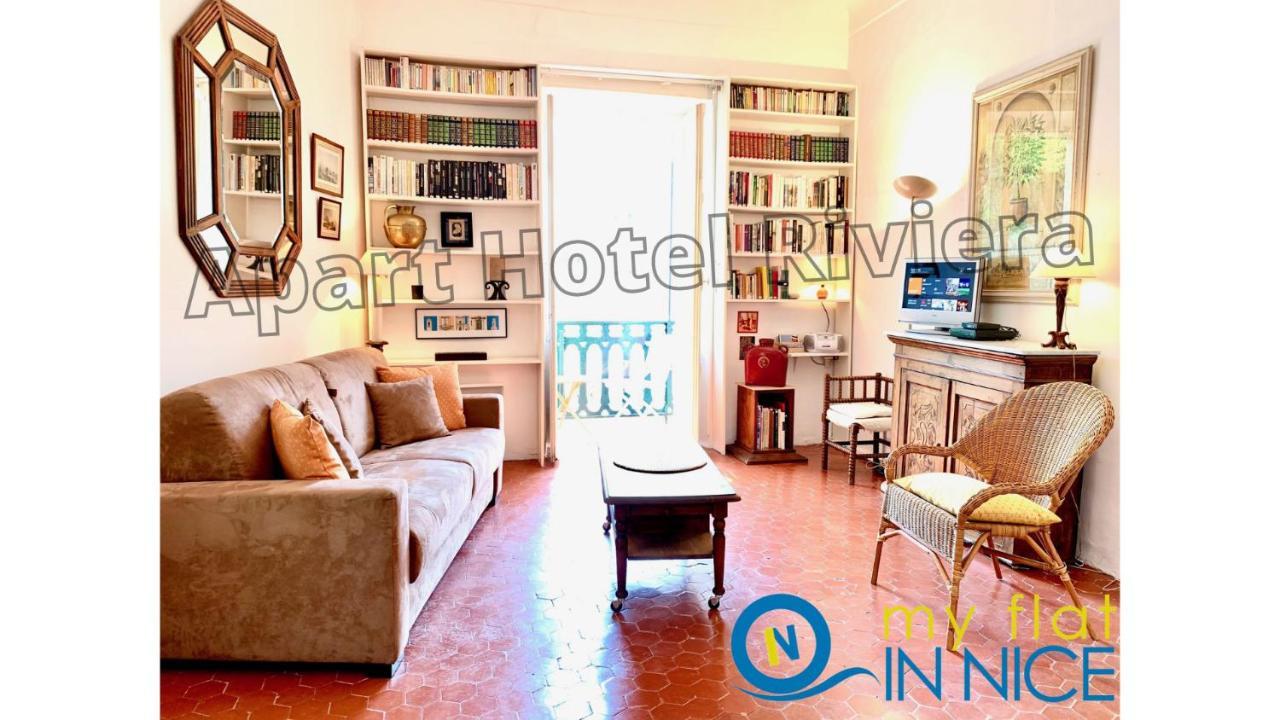Aparthotel Riviera - Balcon Honore 1 - Old Town - 5 Mn Promenade Des Anglais Et Plage - Charme Absolu - Appartement 2 Pieces Avec Balcon Ac - Vue Mer Et Ville Nice Eksteriør billede